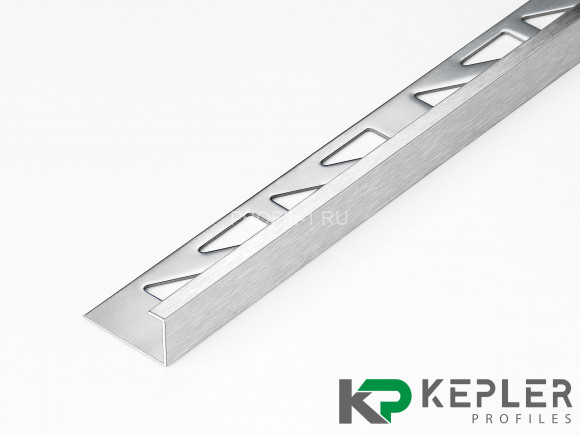 L-профиль 10х5 мм из нержавеющей стали SS 304 FSBP130-10 S S.S.304 сатинированный 2.7 м L-профиль 10х5 мм из нержавеющей стали SS 304 FSBP130-10 S S.S.304 сатинированный 2.7 м