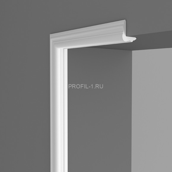 Уголок декоративный Decomaster D003 Дюропрофиль 30х30х2000 мм белый