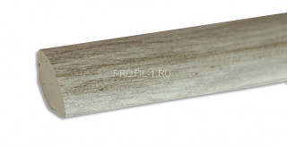 Галтель ПВХ Lemal выпуклая 14х14 мм Цвет 0102 Под дерево 2,5 м