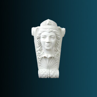 Декоративный орнамент Перфект K5011 белый 582х345х210 мм