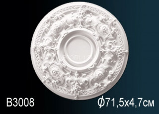 Потолочная розетка Перфект B3008 710 мм