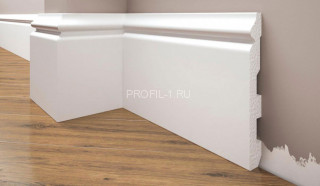 Напольный плинтус 136 мм Cezar Elegance LPC-24 белый 2,44 м Напольный плинтус 136 мм Cezar Elegance LPC-24 белый 2,44 м