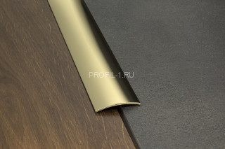 Одноуровневый порог полукруглый 20 мм Cezar LPO 20 2,7 м латунь полированная без отверстия Одноуровневый порог полукруглый 20 мм Cezar LPO 20 2,7 м латунь полированная без отверстия