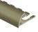 Профиль для плитки С-образный алюминий гибкий 12 мм PV21-16 титан матовый 2,7 м