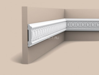 Молдинг Orac Decor Purotouch P7030 белый полиуретан 85х17 мм 2м Молдинг Orac Decor Purotouch P7030 белый полиуретан 85х17 мм 2м