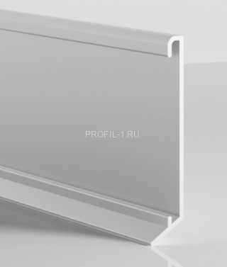 Алюминиевый плинтус для ковролина 60 мм ПО-194 без покрытия 2,7 м