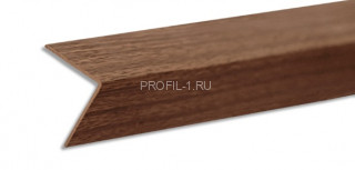 Уголок ПВХ 40х40 Lemal E40 8520 под дерево 2,75 м (25 штук)