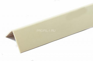 Отделочный уголок ПВХ  25х25 Cezar 103 Бежевый 2,75 м (25 штук)