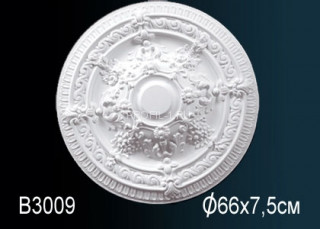 Потолочная розетка Перфект B3009 660 мм