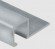 Профиль для плитки П-образный алюминий 12х12 мм PV32-03 серебро блестящее 2,7 м