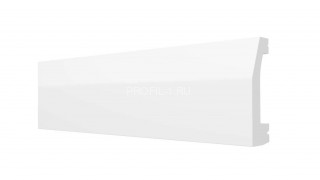 Напольный плинтус Decor-Dizayn DD125 полистирол белый, под покраску 70х15х2000 мм