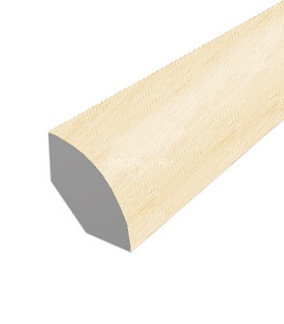 Галтель ПВХ Lemal выпуклая 14х14 мм 0087a Под дерево 2,5 м