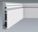 Напольный плинтус Orac Decor Duropolymer SX193 белый полистирол 250х22 мм 2м