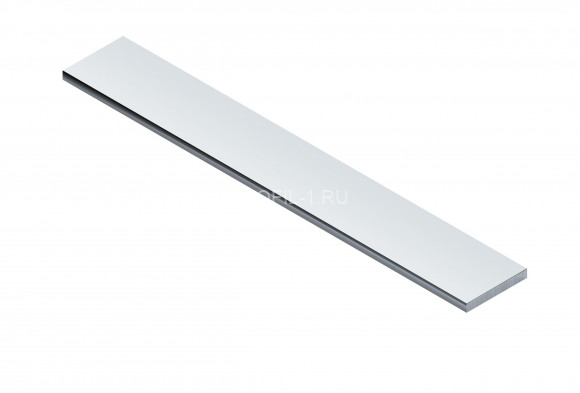 Алюминиевая полоса 20 мм NEEXY PV89-03 BS серебро блестящее 2.7 м