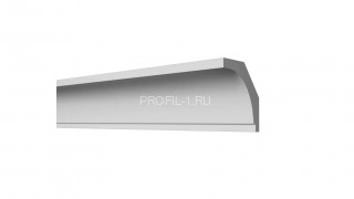 Потолочный плинтус Decor-Dizayn DD13 полистирол белый, под покраску 48х40х2000 мм