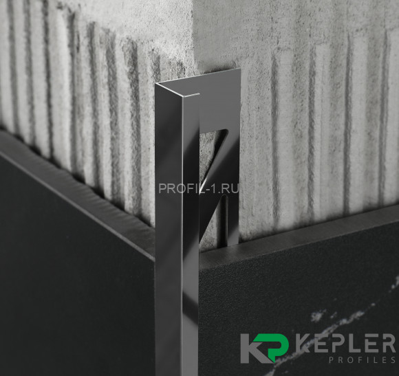 L-профиль 10х5 мм из нержавеющей стали SS 304 FSBP130-10 BP S.S.304 черный полированный 2.7 м L-профиль 10х5 мм из нержавеющей стали SS 304 FSBP130-10 BP S.S.304 черный полированный 2.7 м