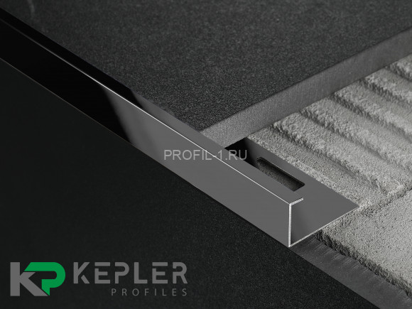 L-профиль 10х5 мм из нержавеющей стали SS 304 FSBP130-10 BP S.S.304 черный полированный 2.7 м L-профиль 10х5 мм из нержавеющей стали SS 304 FSBP130-10 BP S.S.304 черный полированный 2.7 м