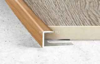 Алюминиевый П-профиль торцевой гибкий Effector S 93 08-бук 8х10 мм 2,5 м Алюминиевый П-профиль торцевой гибкий Effector S 93 08-бук 8х10 мм 2,5 м
