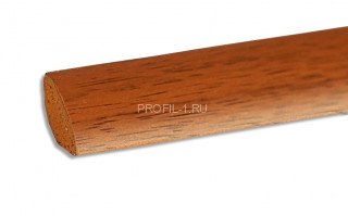 Галтель ПВХ Lemal выпуклая 14х14 мм Цвет 8520 Орех грецкий 2,5 м