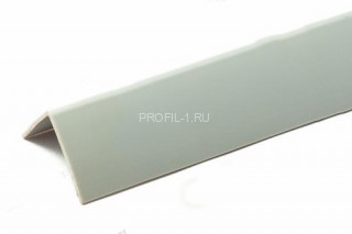Отделочный уголок ПВХ  25х25 Cezar 105 Светло-серый 2,75 м (25 штук)