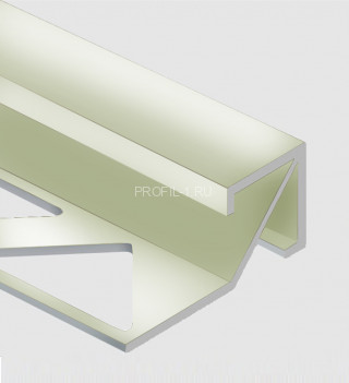 Профиль для плитки внешний Квадрат 14х14 мм алюминий PV72-17 титан блестящий 2,7 м Профиль для плитки внешний Квадрат 14х14 мм алюминий PV72-17 титан блестящий 2,7 м