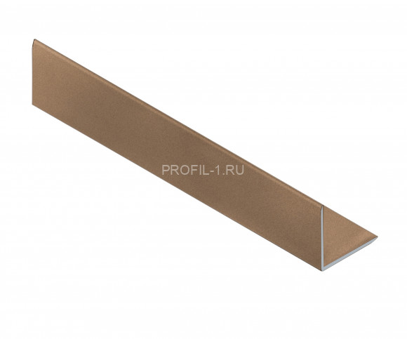 Алюминиевый уголок 15х15 мм NEEXY PV61-06 MBR бронза матовая 2.7 м