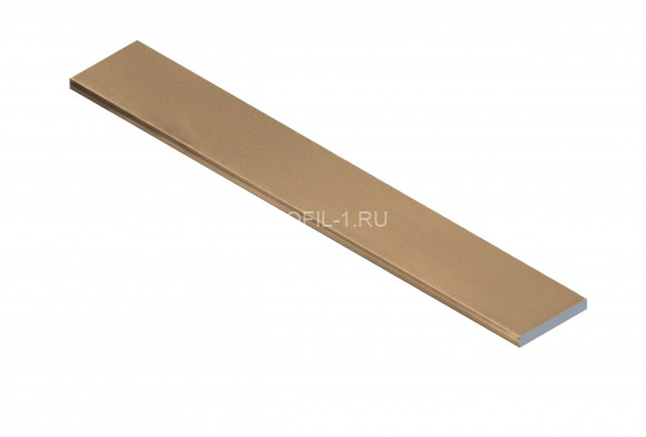 Алюминиевая полоса 20 мм NEEXY PV89-04 MG золото матовое 2.7 м