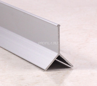 Профиль Y-образный мерседес ПО-97 серебро матовое 2,7 м