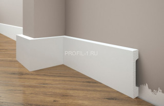 Напольный плинтус 79 мм Cezar Elegance LPC-28 белый 2,44 м Напольный плинтус 79 мм Cezar Elegance LPC-28 белый 2,44 м