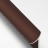 Уголок для плитки внутренний универсальный алюминий 10 мм PV30-38 темно-коричневый Ral 8017 2,7 м