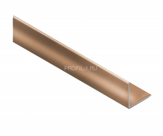 Алюминиевый уголок 15х15 мм NEEXY PV61-07 BBR бронза блестящая 2.7 м