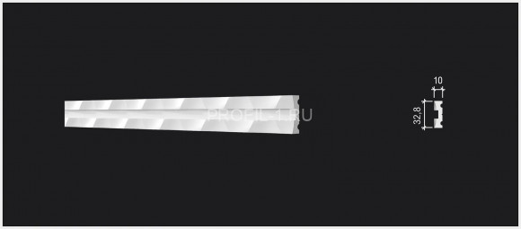 Молдинг Decor-Dizayn DD636(3m) полистирол белый, под покраску 32.8х10х3000 мм Молдинг Decor-Dizayn DD636(3m) полистирол белый, под покраску 32.8х10х3000 мм