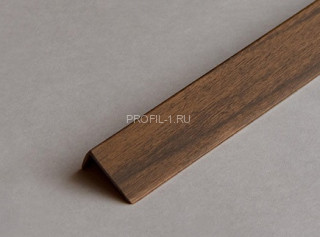 Пластиковый уголок 40х40 Lemal E40 8605 под дерево 2,75 м (25 штук)