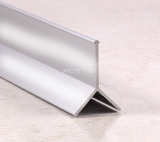 Профиль Y-образный мерседес ПО-97 серебро глянец 2,7 м