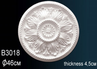 Потолочная розетка Перфект B3018 458 мм