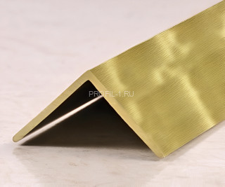 Латунный уголок равнополочный PА 30 OS 30х30 шлифованный 2,7м Латунный уголок равнополочный PА 30 OS 30х30 шлифованный 2,7м