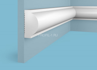 Молдинг Cosca MX-040 белый полистирол 8х15 мм 2м