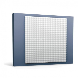 Декоративная стеновая панель 3D Orac Decor W117 белая полиуретан 23х1000 мм