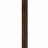 Левая планка для реечной панели VOX LINERIO M-LINE шоколад 2650х42х12 мм