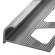 Алюминиеваый С-профиль 10 мм ПО-10 шлифованный 2.7 м