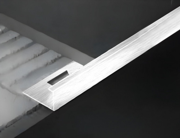 L-профиль 12х5 мм из нержавеющей стали SS 304 FSBP130-12 S S.S.304 сатинированный 2.7 м