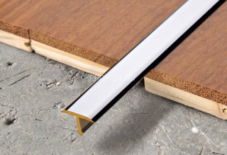 Латунный Т-образный профиль с закругленными краями SP 1409 OC 14х9 хром 2,7м Латунный Т-образный профиль с закругленными краями SP 1409 OC 14х9 хром 2,7м