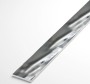 Алюминиевая полоса 15 мм серебро люкс 3 м