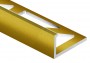 Профиль L-образный алюминий 12 мм PV03-04 золото матовое 2,7 м
