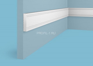 Молдинг Cosca MX-041 белый полистирол 10х51 мм 2м