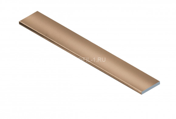 Алюминиевая полоса 20 мм NEEXY PV89-07 BBR бронза блестящая 2.7 м