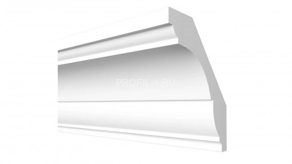 Потолочный плинтус Decor-Dizayn DD17 полистирол белый, под покраску 69х65х2000 мм