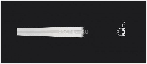 Молдинг Decor-Dizayn DD637(3m) полистирол белый, под покраску 32.8х10х3000 мм Молдинг Decor-Dizayn DD637(3m) полистирол белый, под покраску 32.8х10х3000 мм