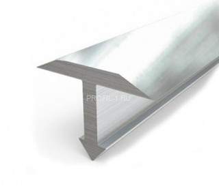 Алюминиевый профиль Т-образный 18 мм Т-18 без отделки 2,7 м (упаковка 10 штук)