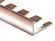 Профиль L-образный гибкий алюминий 10 мм PV05-15 розовый блестящий 2,7 м